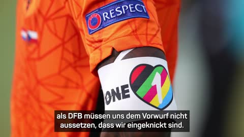 Der DFB knickt ein - nur der Präsident sieht es anders _ WM 2022