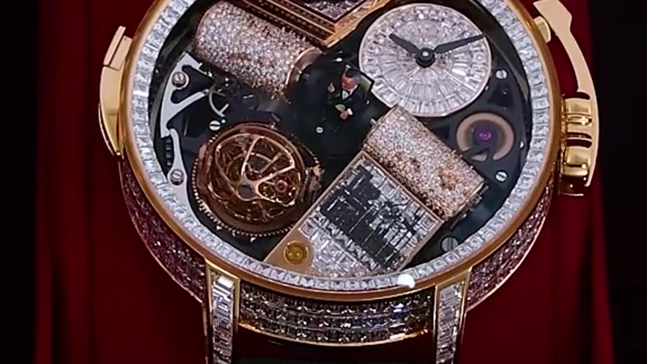 LIMITED EDITION GODFATHER BAGUETTE A MUSICAL TIMEPIECE ONLY 1 MILLION BUCKS!