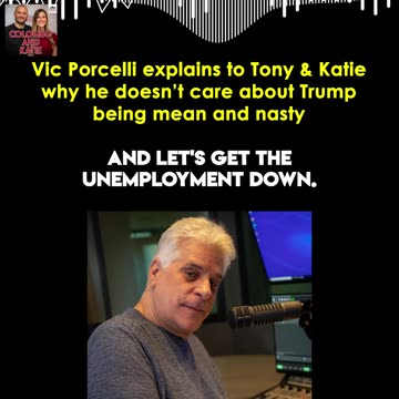 Vic Doesn't Care About Trump Being Mean and Nasty