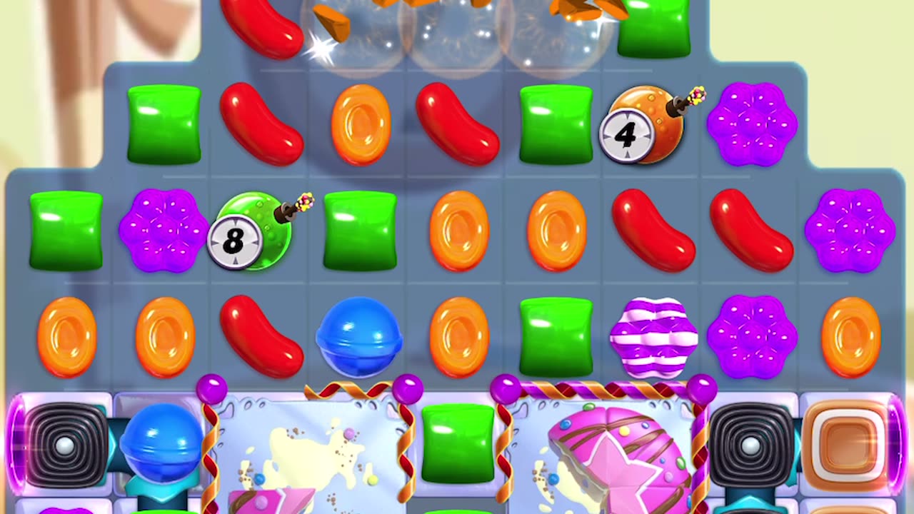 Candy Crush: 2/7 gameplay (level 6297)