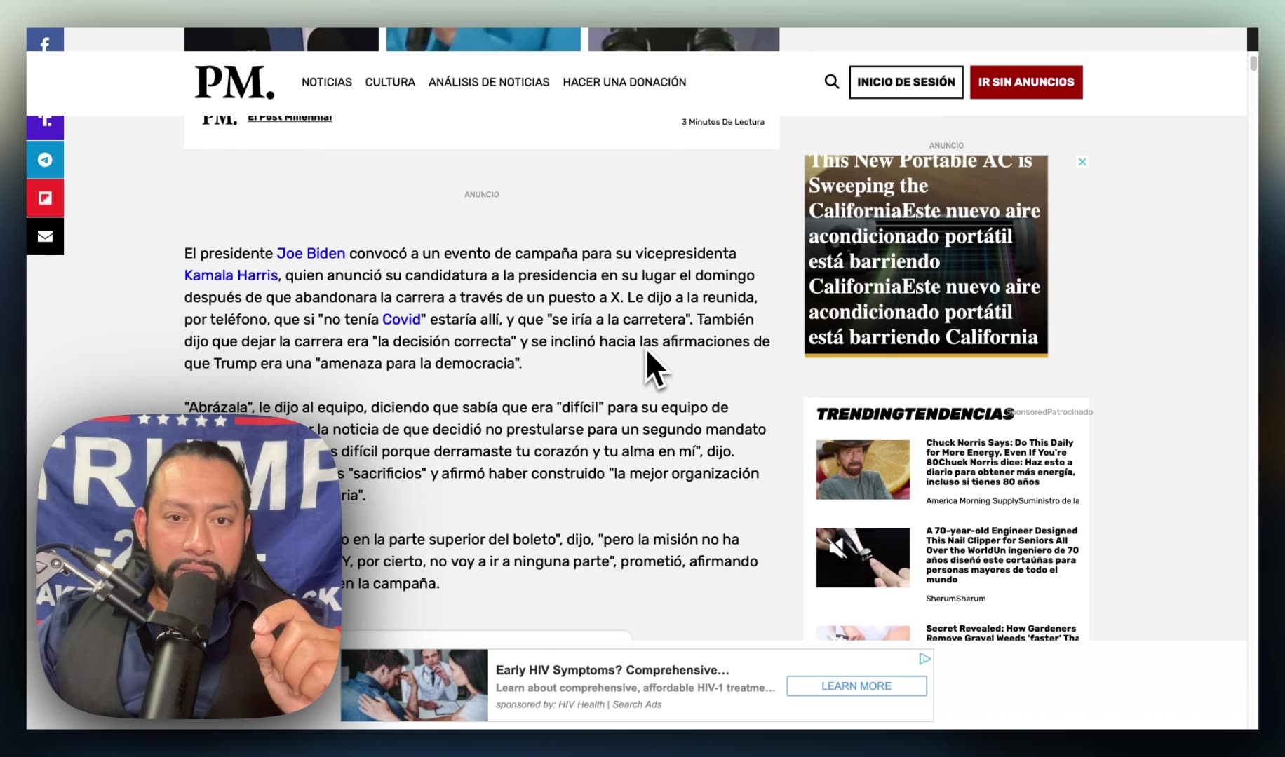 Biden No Aparece, Encubrimiento Del Estado Profundo, Y Kamala A Presidente