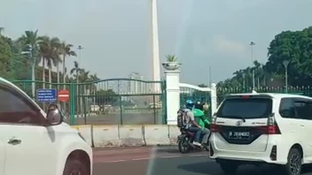 Trip to monas jakarta, indonesia