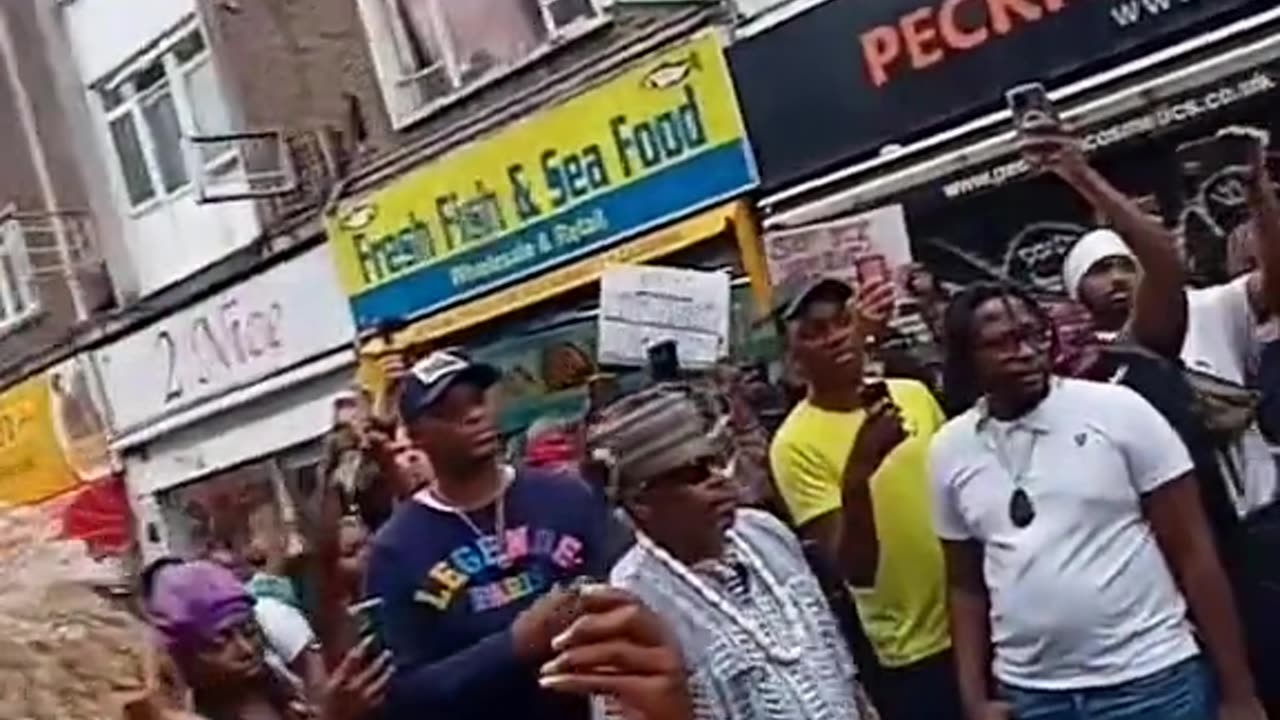 Protestors in London are now calling for a boycott of all non-black stores