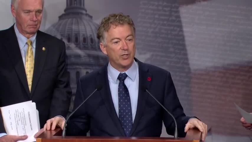 Senator Paul THRASHES The Dems Omnibus Spending Bill