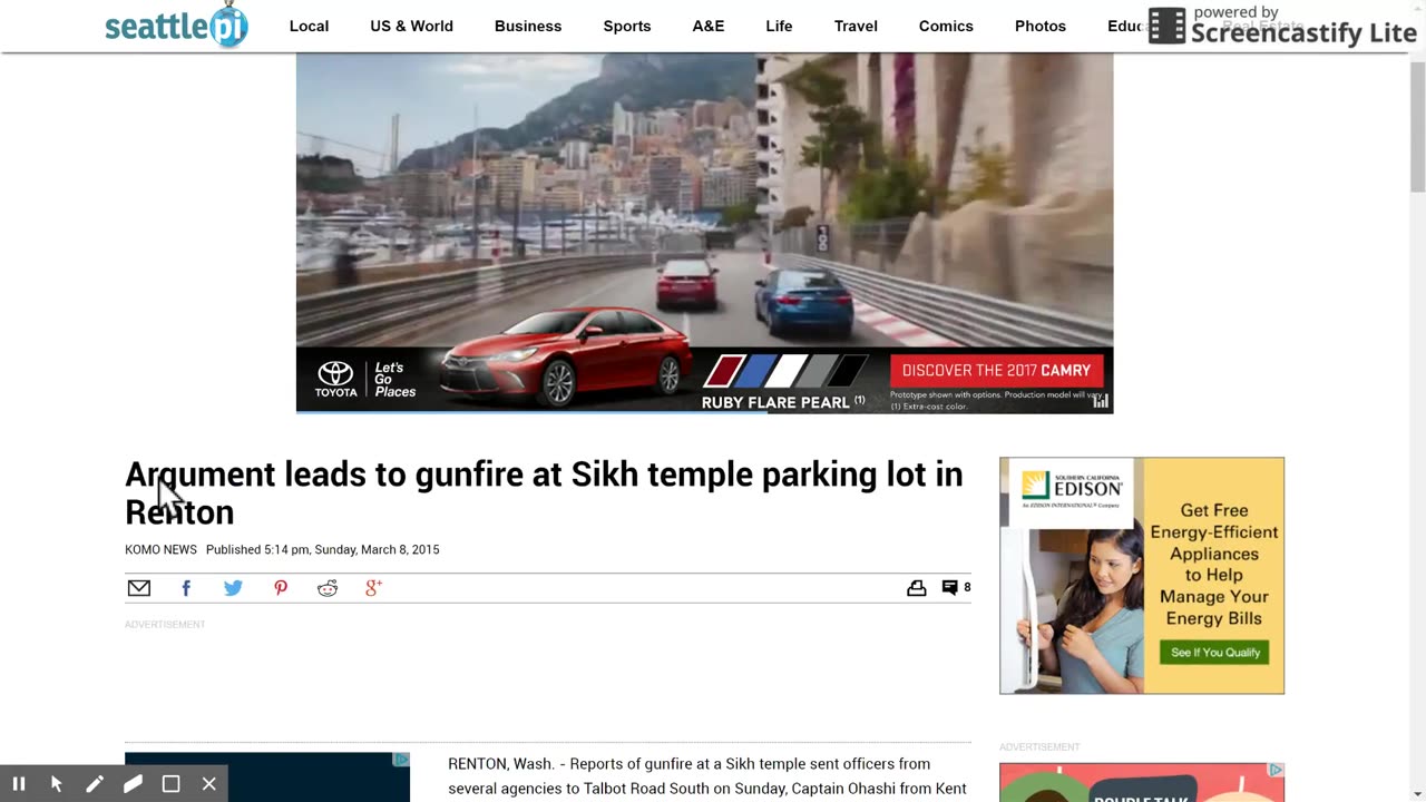 Renton Washington Sikh temple parking lot shooting