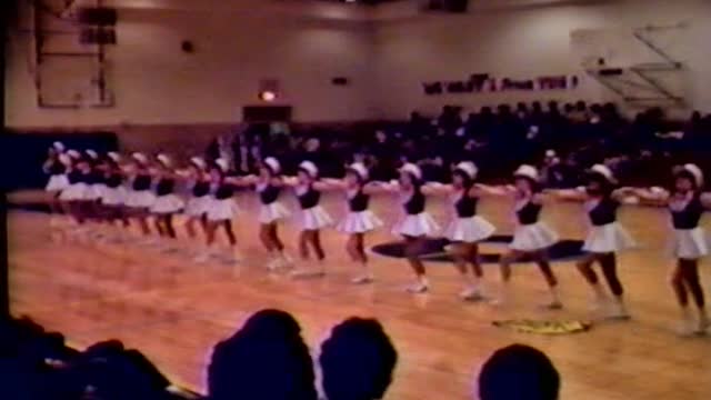 Copperette High Kick Routine