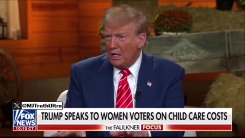 Woman had a Panic Attack speaking and Trump stops her to tell her that she has a Beautiful Voice