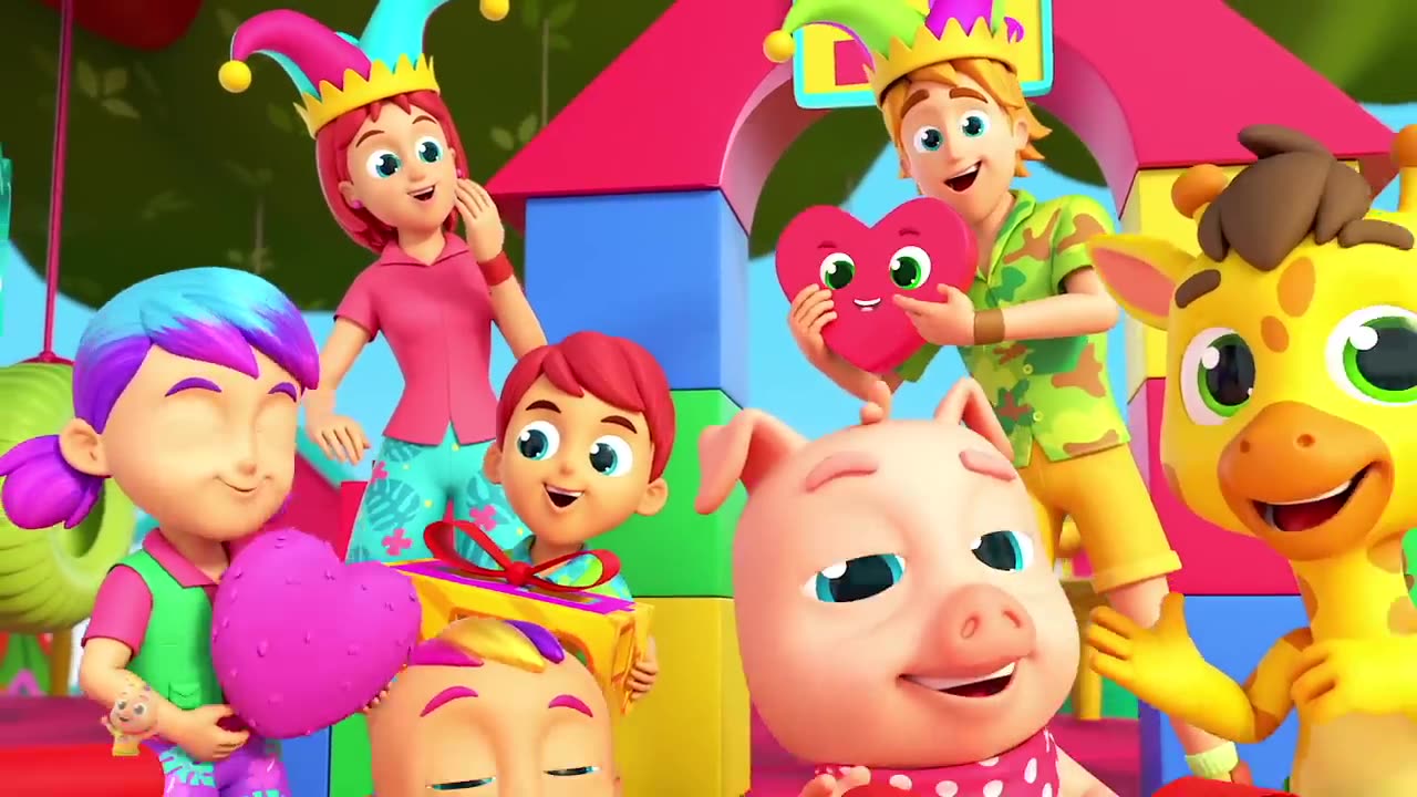 Wheels On The Bus and Kids Cartoon Songs for Children