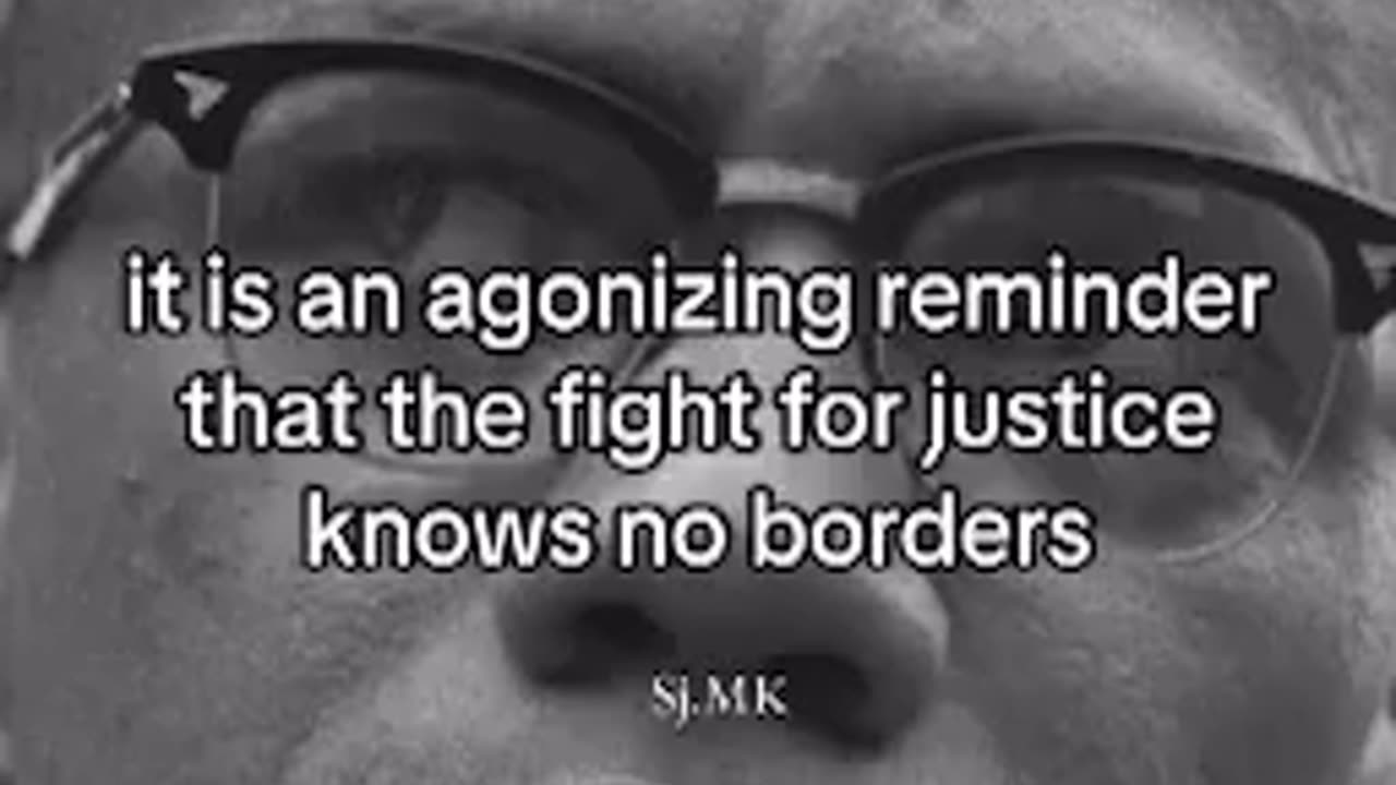 Malcom x on Palestine