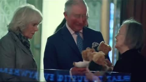 Prince Charles Gets “Teady Bears Gifted!!