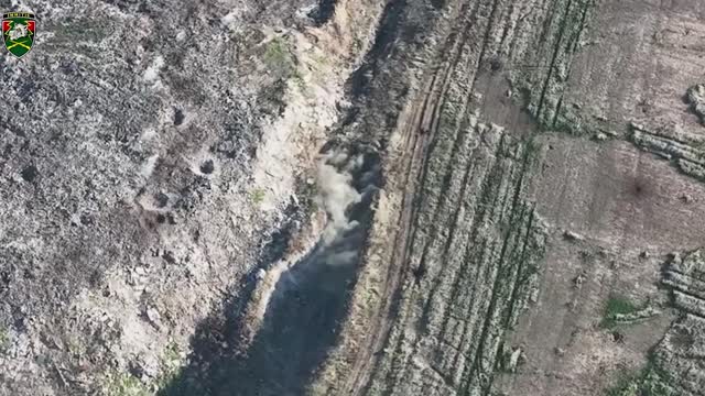 Ukrainian Mortars Literally Sweep Russian Invaders From Their Positions Near Bakhmut