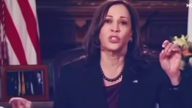 VP Kamala Harris speaks evil