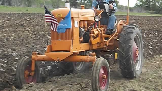 Minneapolis Moline Plowing