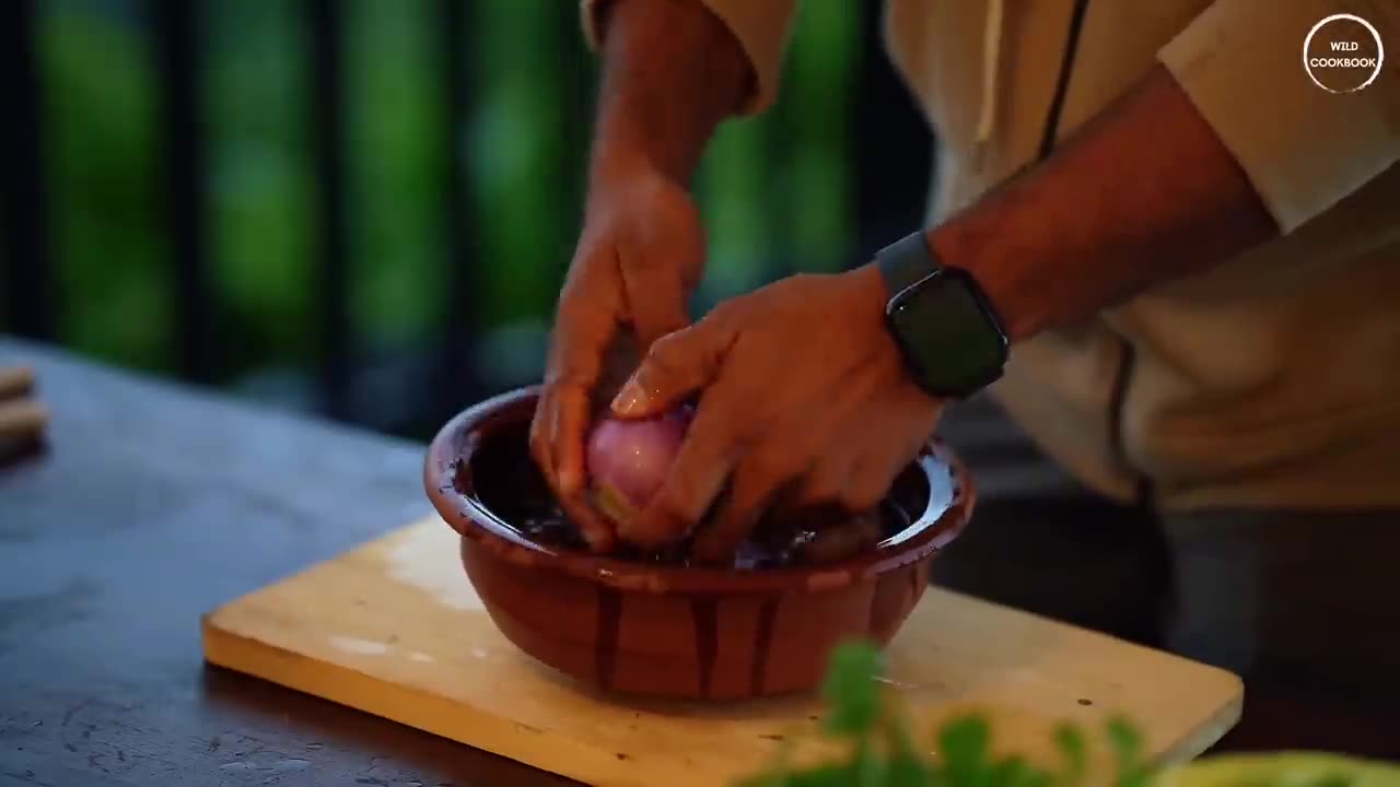 Making Mutton Pot Biriyani On A Cold Rainy Day _ Wild Cookbook