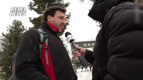 Climate Change Activist FLIPS ON the World Economic Forum