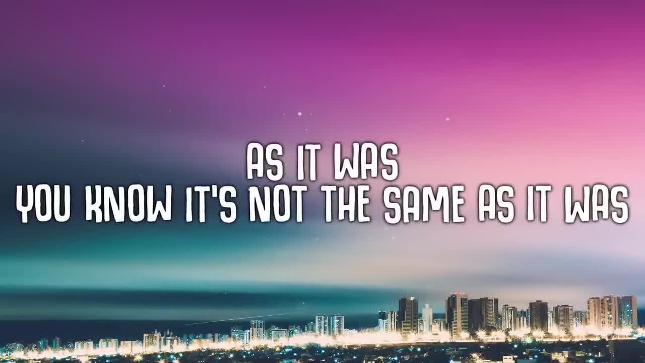 PREP - As It Was (Lyrics)