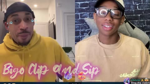 Arquez & Deezy have several violent fights/police called then the live ends 1/21/24 #bigoclipandsip