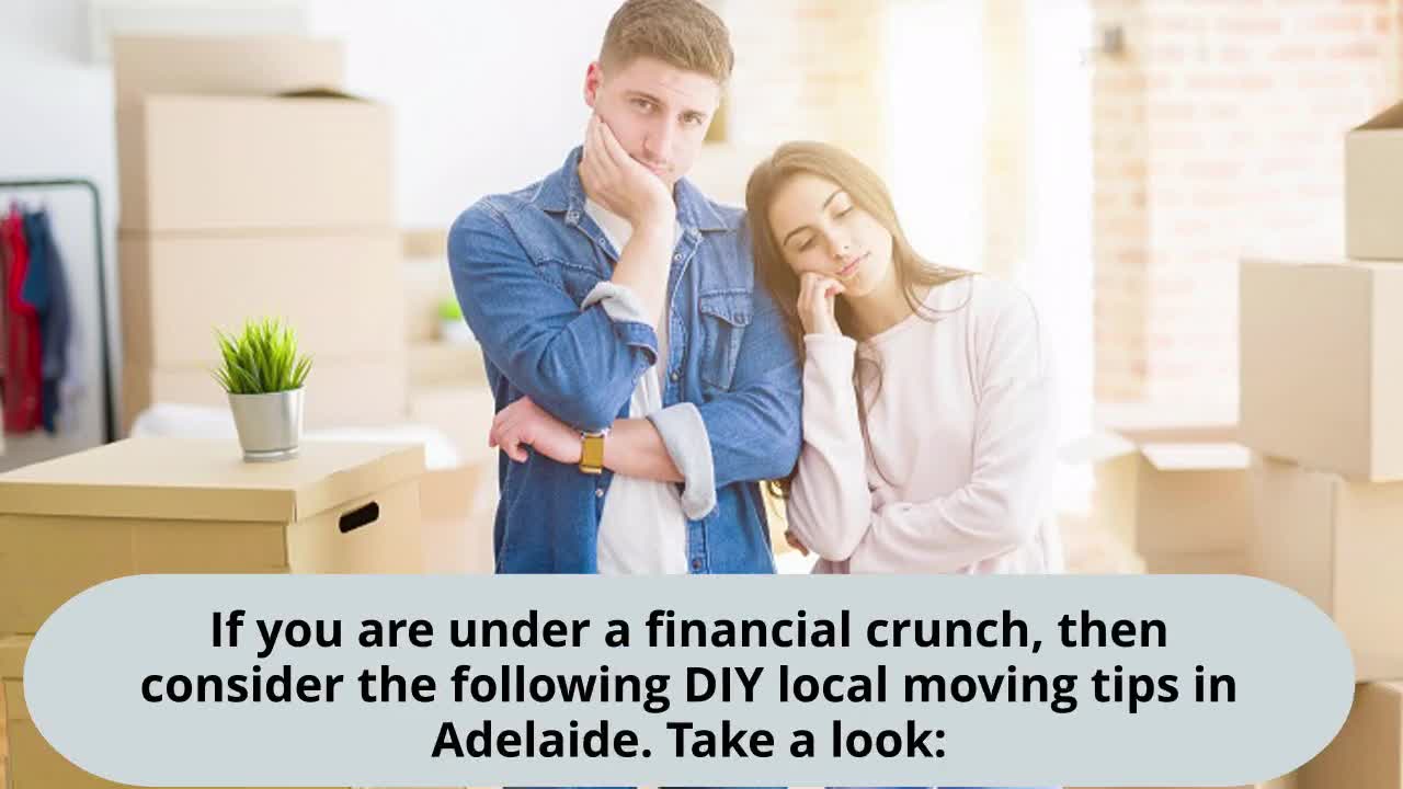 Tips for an Easy DIY Move In Adelaide