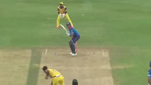 Sandeep Lamachan Picks Up First Wicket #shortvideo #viralshort #trendingvideo #cricketlover