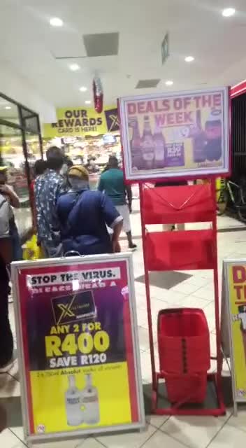 Man attacked guard outside liquor shop