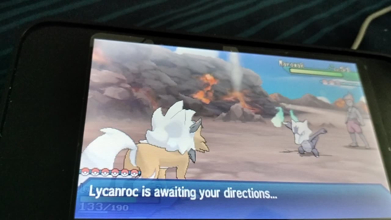 Pokemon Ultra Sun:Volcano Battle