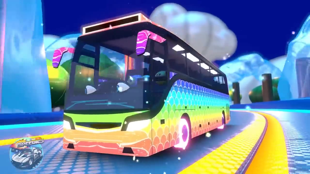 All Aboard! The Bus Song for Kids with Wheels On The Bus by Speedies