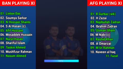 ICC T20 World Cup 2022 Bangladesh vs Afghanistan 4rd warm-up match playing 11 BAN vs AFG