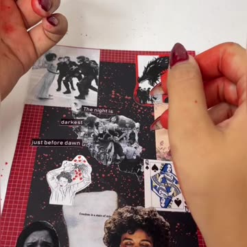 Woman life freedom ♥️#journal #scarbook #bullte journal #journaling