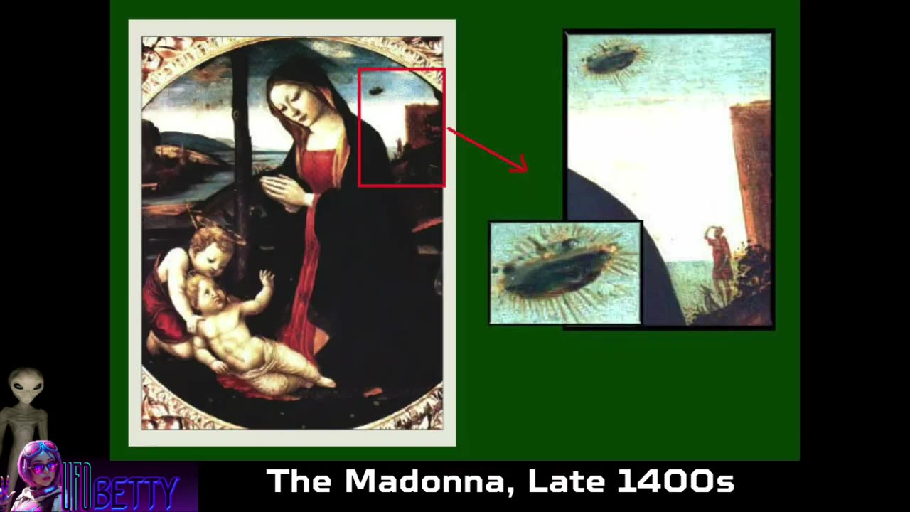 Historical Paintings show Evidence of UFOs and Aliens