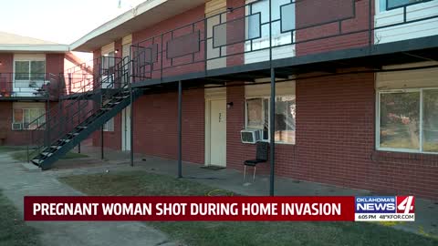 Pregnant Woman shot