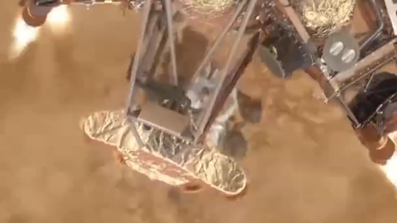 Mars Landing Rover Perseverance