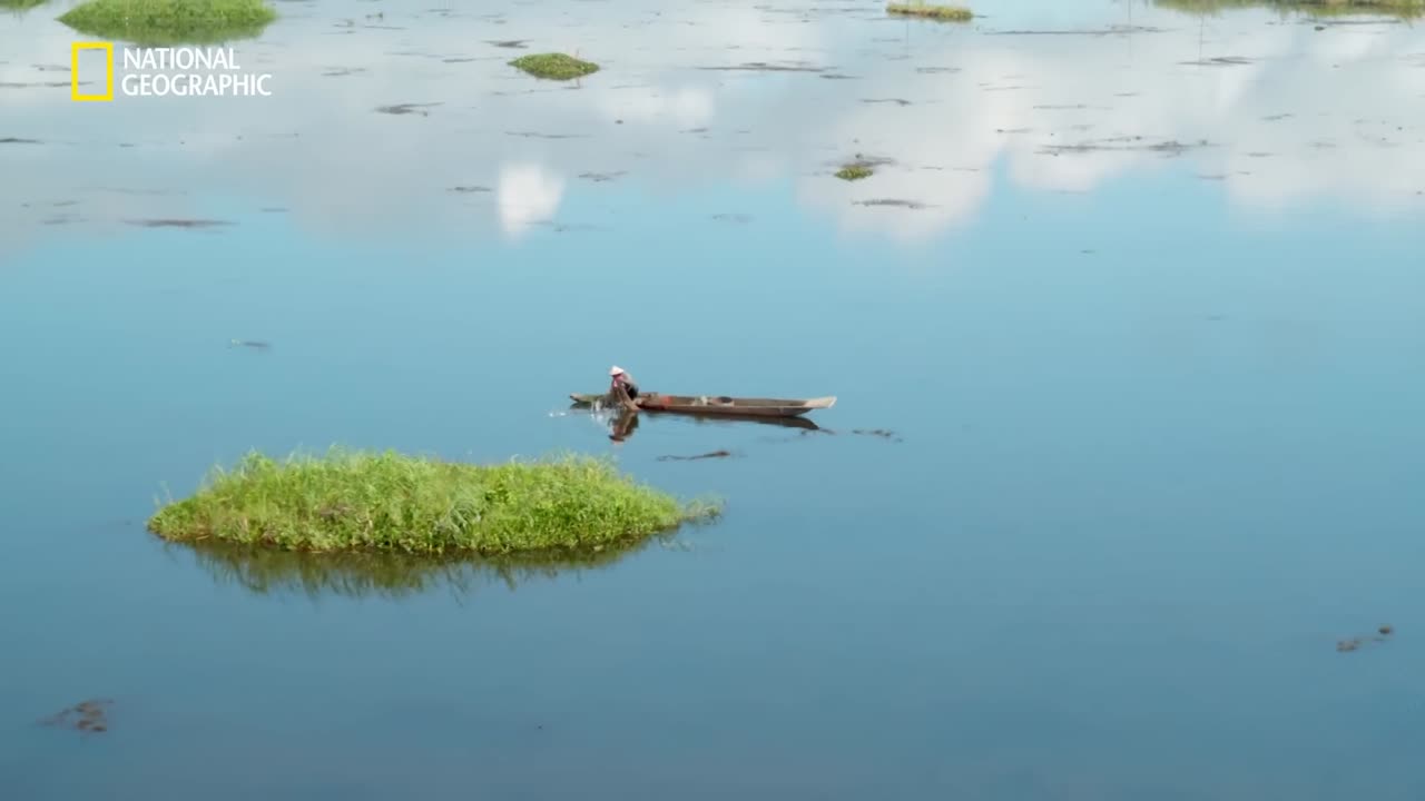 A Floating School? - India from Above - National Geographic