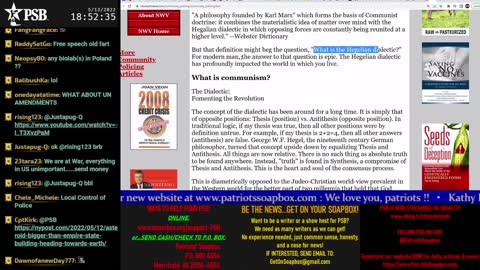 2022-05-13 17:00 EDT - Freedom Rings: with Pamphlet Anon