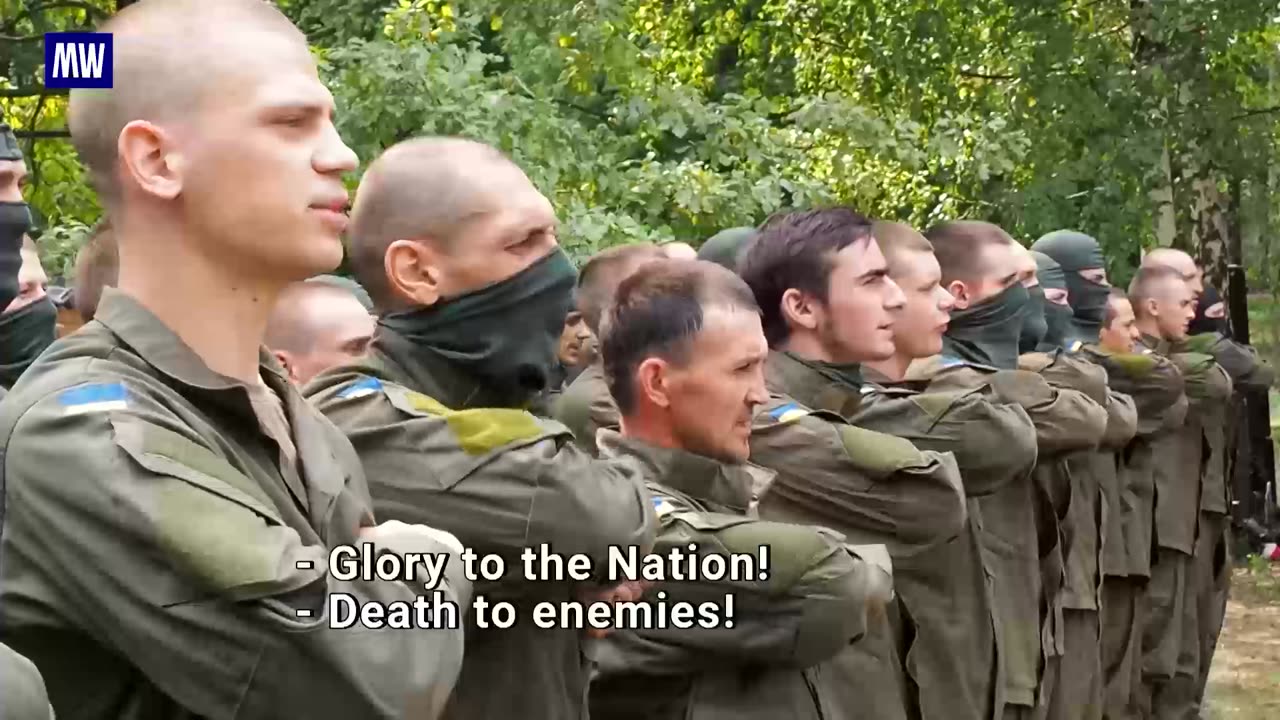 Ukrainian Nazi movements funded by the West