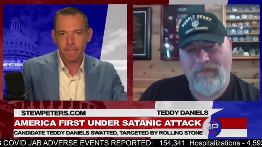America First Candidates Under Attack: Candidate Ted Daniels Swatted, Set up by Rolling Stone