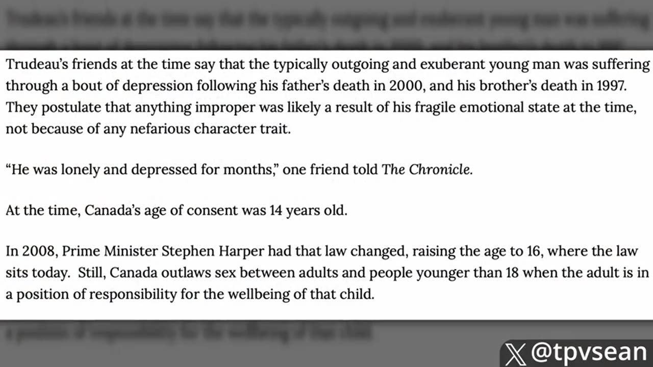 Justin Trudeau Facing Life Behind Bars on Rape Charges