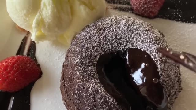 melted chocolate