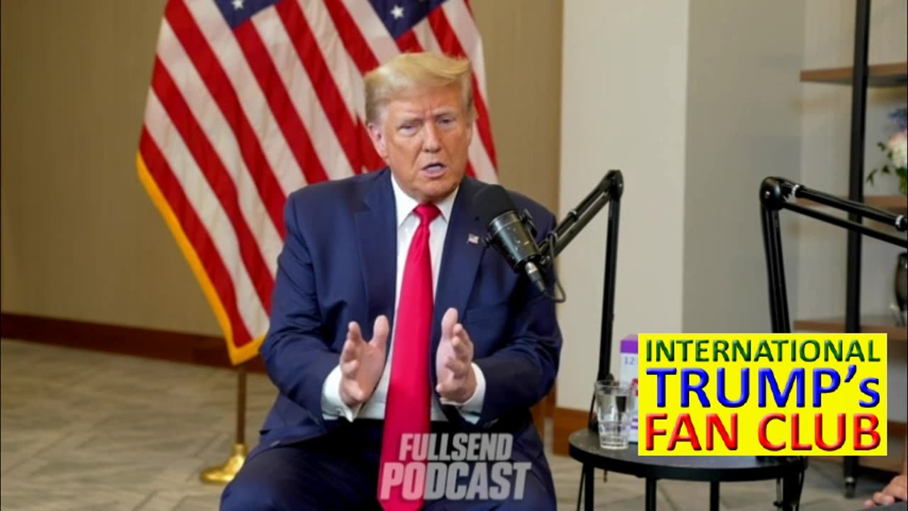 Donald J. Trump interview with Full Send Podcast