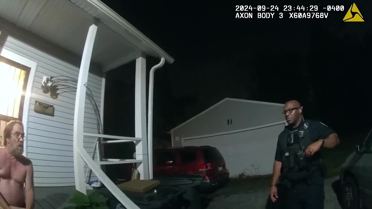 [20Oct24] Cyraxx step dad Ed shows he a 43 when talking to APD over drone strike 24Sept24 (Bodycam)