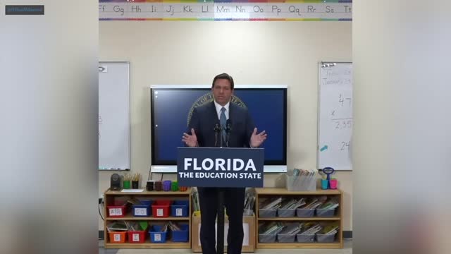 DeSantis again exposing disingenuous media & their misrepresenting of information