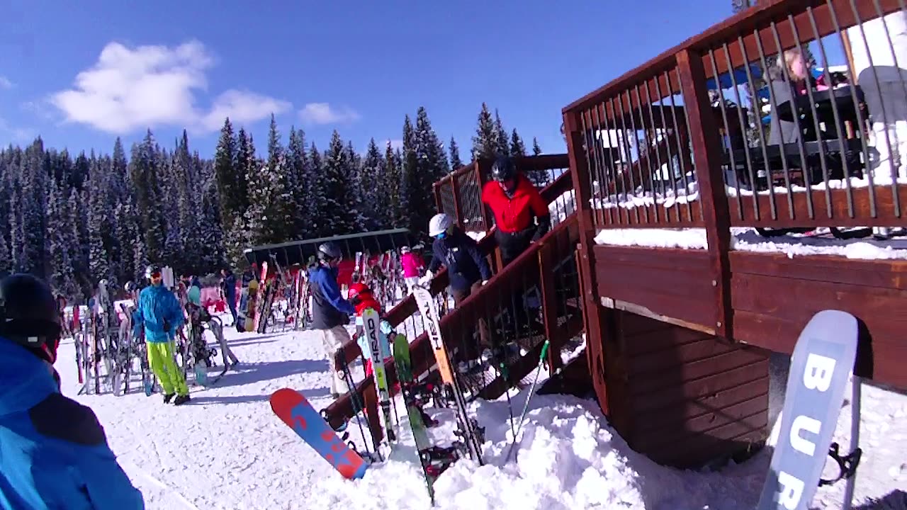 Crested Butte Narelle into the bumps