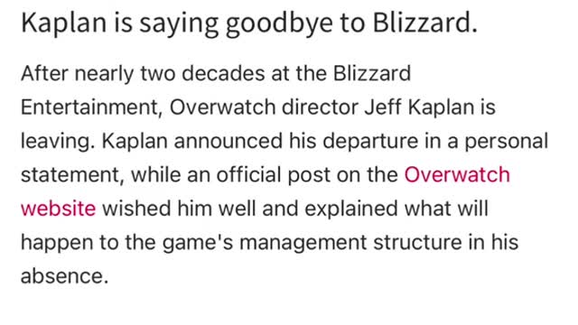 Life of a Overwatch fan