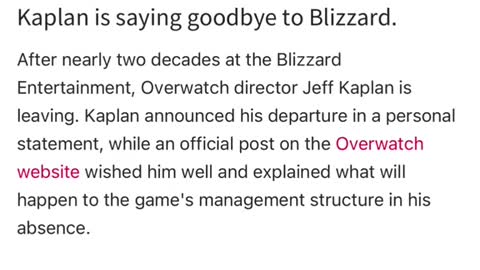 Life of a Overwatch fan