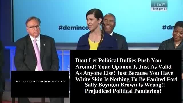 Prejudiced Political Pandering Sally Boynton Brown Symone Sanders