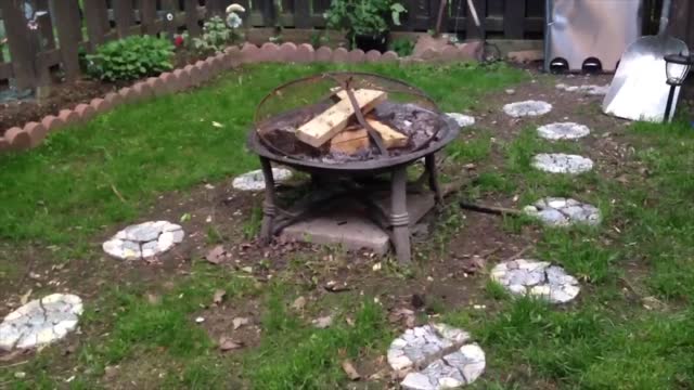 Backyard Fire Pit gone WRONG!!!!!!!!!!! lololololol