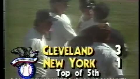 April 26, 1986 - Marv Albert Updates Yankees-Indians Game