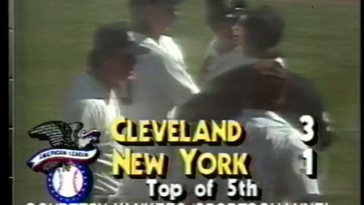 April 26, 1986 - Marv Albert Updates Yankees-Indians Game