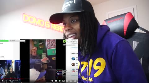 W WIFE!! AKADEMIKS REACTS TO VIDEO OF CHARLESTON WHITE GETTING HIT IN BARBERSHOP! (REACTION)