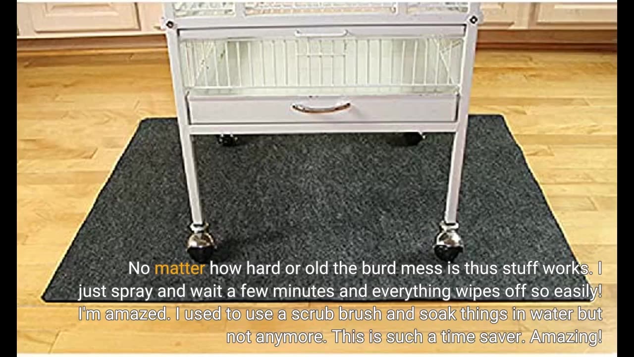 Nature’s Miracle P-98222 Bird #Cage Cleaner Cleans-Overview