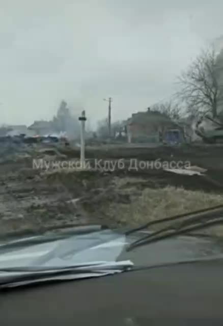 Ukraine War - Destroyed positions of the Ukrainian army